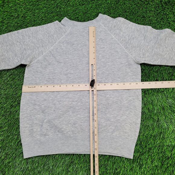 Vintage 1985 Penguin Sweatshirt Womens Medium 19x21 Gray - Picture 7 of 13